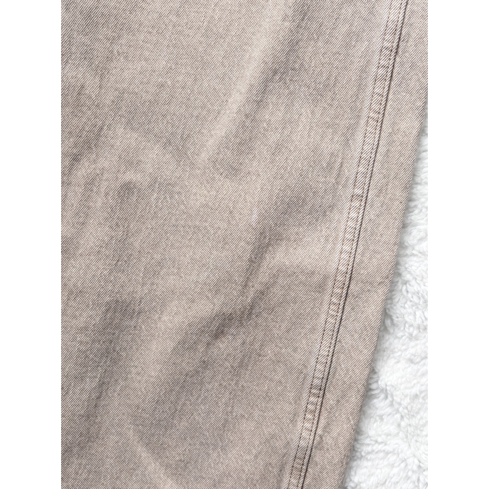 Abercrombie & Fitch High Rise 90s Relaxed Jeans Tan Denim Size 29/8 - Picture 5 of 8